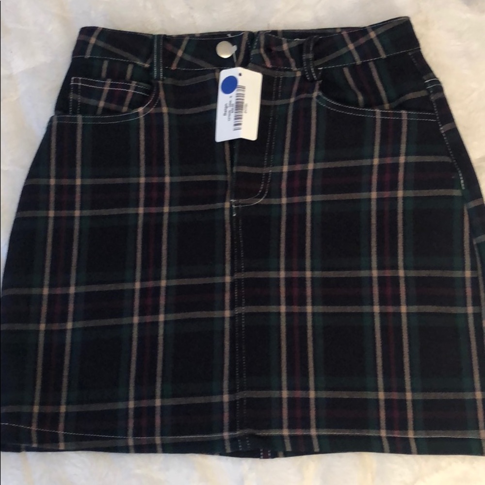 Plaid skirt